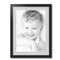 ArtToFrames 18x24" Matted Picture Frame with 14x20" Single Mat Photo Opening Framed in 1.25" Black and 2" Mat (FWM-3926-18x24)
